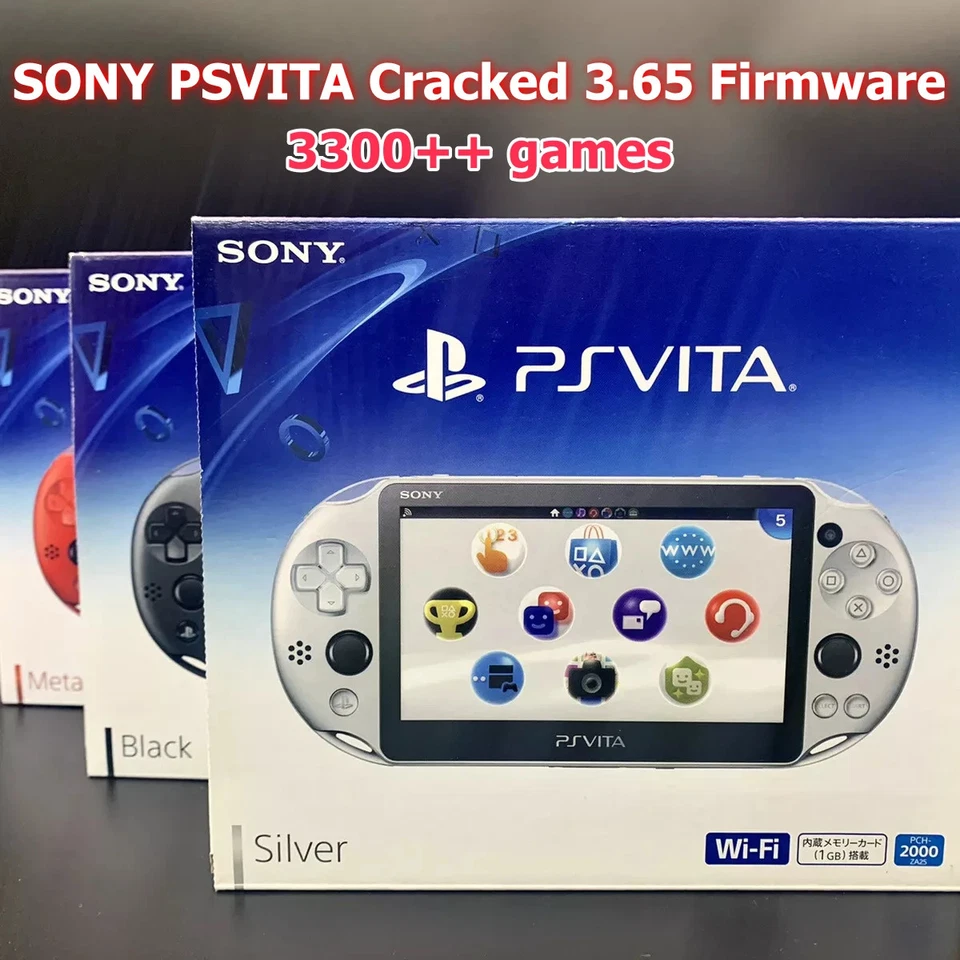 Sony PS Vita PCH-2000 Console 3.65 Firmware FOR Region Free, 128GB + PKGj Games - Image 2 of 4