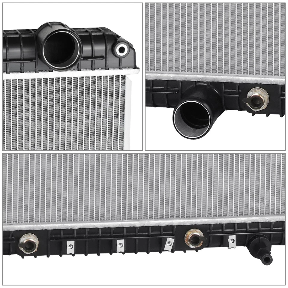 Radiador de refrigeración de 2 filas de aluminio para Freightliner 114SD/Western Star 4900 12-19 Foto 4 de 4