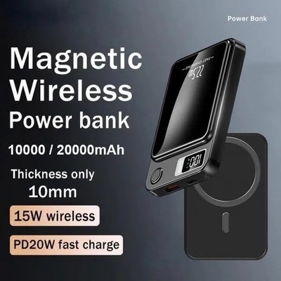MagSafe Magnetische Wireless Power Bank 10000mAh 20W PD für iPhone 15/14/13/12