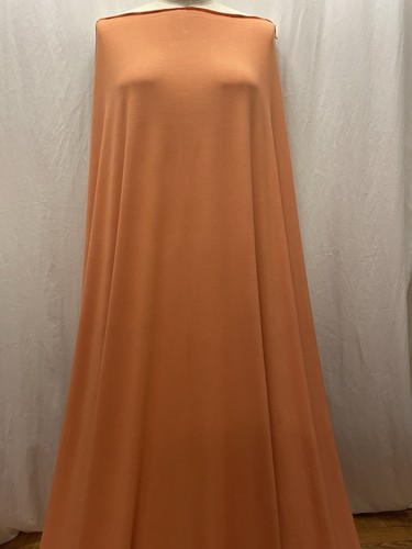 Ecofriendly Tencel Stretch Knit Burnt Orange Fabric 4 Yards 56" Wide - Picture 7 of 10