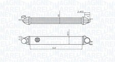 MAGNETI MARELLI Ladeluftkühler 351319204290 für MINI