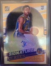 2021 Panini Donruss Jonathan Kuminga Autograph RC NBA Rookie