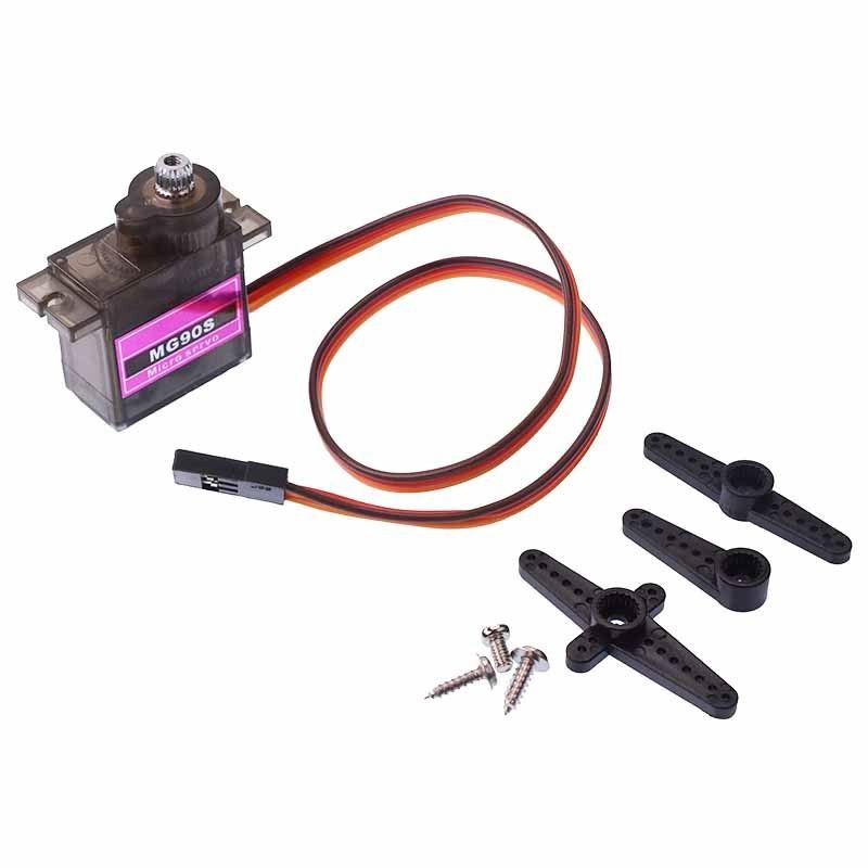 MG90S Metal Gear Servo Motor 180 Degrees for RC Robot Airplane Car Boat