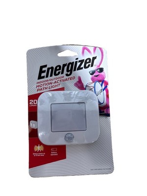 Energizer Motion Sensor LED Path Light Indoor Outdoor Battery Night Lamp