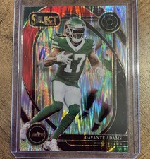 2024 Panini Select - Club Level Davante Adams #245 Black & Red Shock Prizm