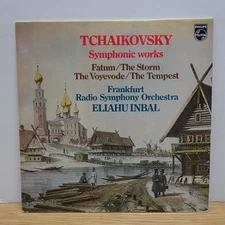6500 467 TCHAIKOVSKY Symphonic Works FRANKFURT RSO INBAL PHILIPS STEREO LP EX