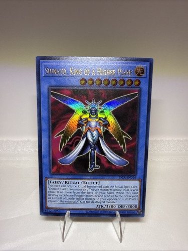 Shinato, King of a Higher Plane DCR-EN016 YuGiOh Dark Crisis: 25th Anniversary card