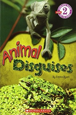 SCHOLASTIC READER LEVEL 2: ANIMAL DISGUISES By Emma Ryan **BRAND NEW**