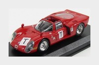 BEST-MODEL 9647 Alfa Romeo - 33.2 Le Mans Test 1968 Weiss - Zeccoli - Grosseli