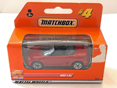 MATCHBOX MG 1.8i #4 RED FROM 1999