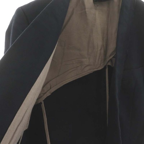 Diesel Black Gold Men's Tailored Jacket Navy Linen Size 46M New - Picture 3 of 9