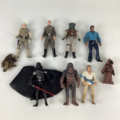 Star Wars Action Figuren Lot Chewbacca Grand Moff Tarkin Klaatu Skywalker Vader