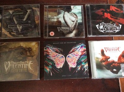 Bullet for My Valentine [6 CD Alben] Temper Gravity Poison Scream Aim Fire Venom