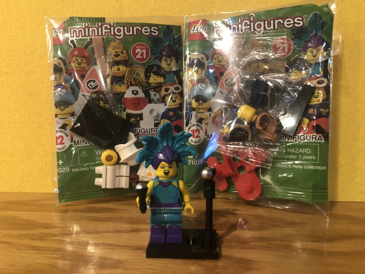 LEGO Series 21 Minifigures Cabaret Singer Drag Queen 71029 New | eBay