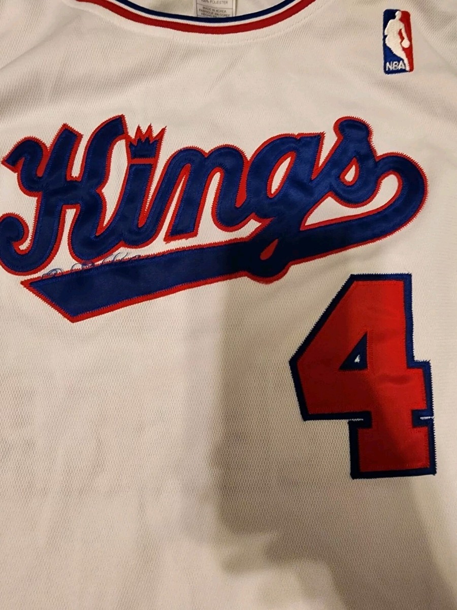 Reebok NBA SACRAMENTO WEBBER ゲームシャツ Authentic NBA 2002 Reebok Sacramento Kings Webber Away Road