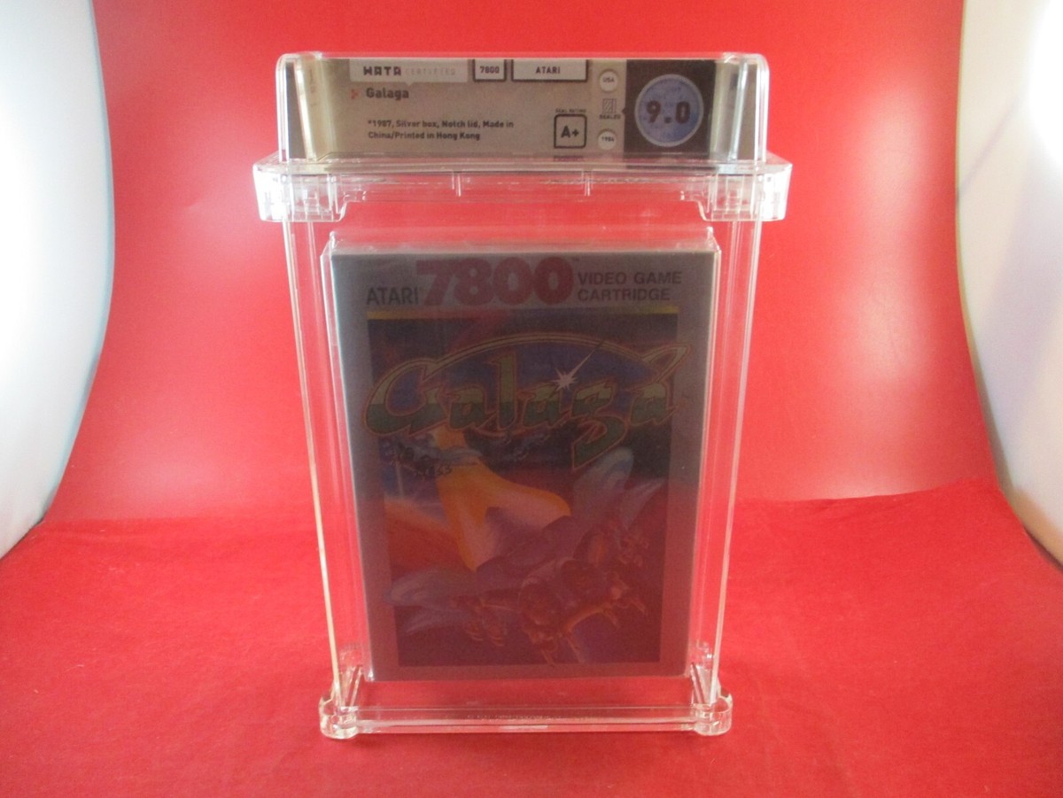 Galaga (Atari 7800) **BRAND NEW** Sealed! WATA 9.0 A