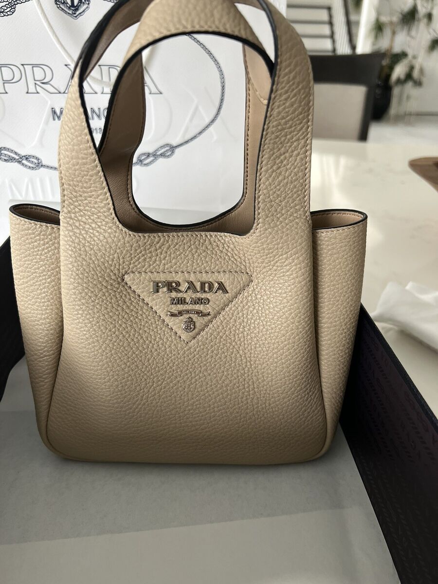 Prada Leather Vitello Daino Mini New With Tags | eBay Prada Leather Vitello Daino Mini New With Tags | eBay