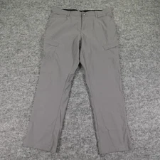 Hi-tec Pants Mens 36X30 Gray Performance Cargo Pockets Outdoors Hiking Light