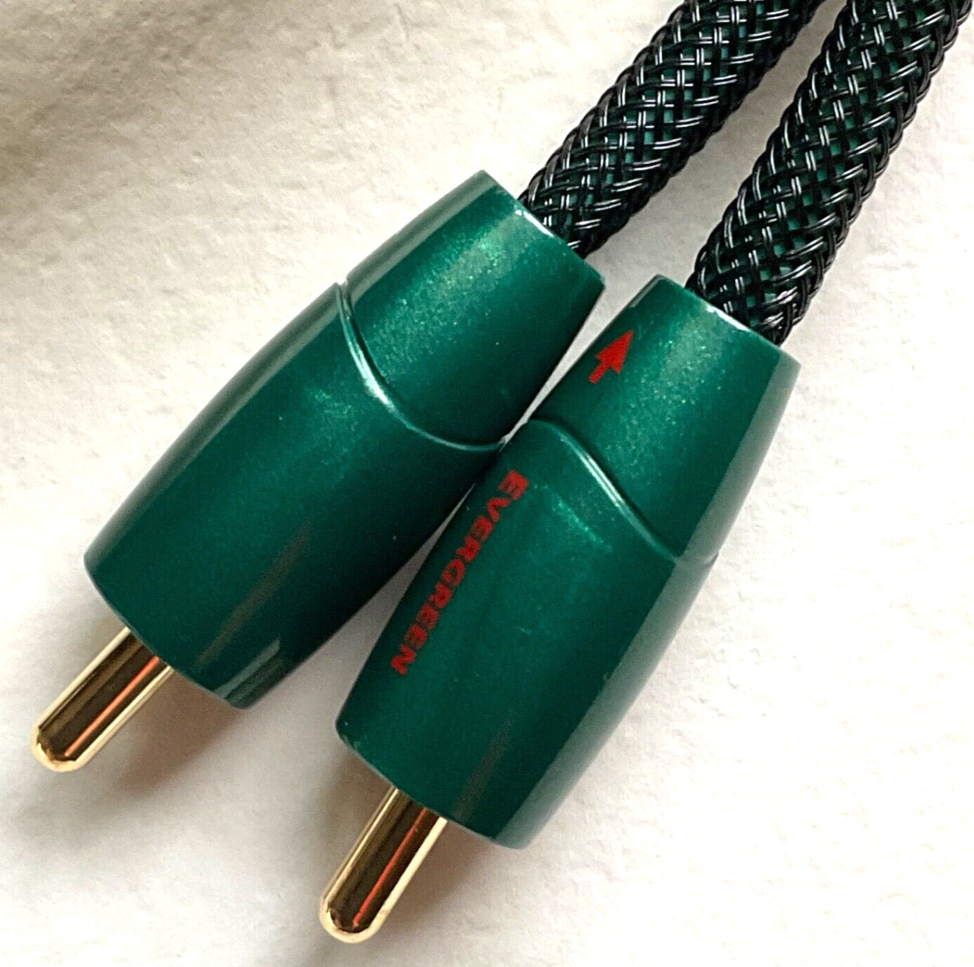 AudioQuest Evergreen RCA to RCA - 3 Meter - New - Open Box - Authorized Dealer