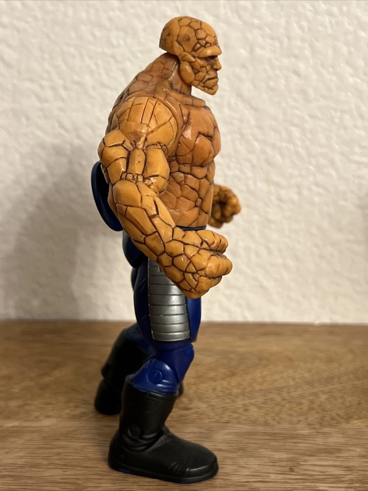 THE THING BEN GRIMM FANTASTIC FOUR 6” FIGURA DE ACCIÓN PVC SÓLIDO MARVEL 2005 JUGUETE Foto 4 de 4
