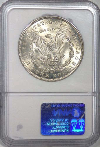 Morgan Silber Dollar 1921 NGC bewertet MS 65 - Bild 3 von 4
