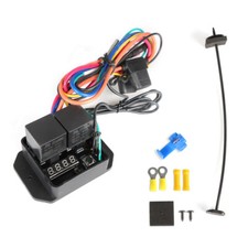Labwork Digital Radiator Fans Controller Adjustable Temperature Range Dual Relay Labwork Digital Radiator Fans Controller Adjustable Temperature Range Dual Relay