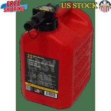 No-Spill 2.5 Gallon Gas Can W/ Patented Nozzle Innovative Design FMD Technology