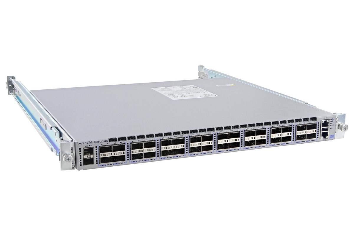 Arista DCS-7060CX-32S-R Switch | 500W PSUs & Rack kit Included | 3
