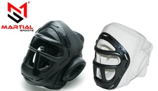 Martial Sports Caged Head Gear for Boxing/MMA/Karate/Taekwondo Free Shipping