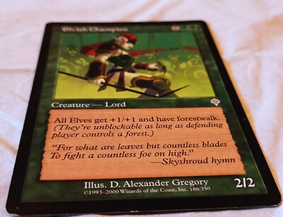 MTG Elvish Champion The List - Invasion 186/350 normal selten neuwertig