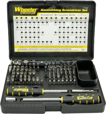 Engineering Gunsmithing Screwdriver Set for Gunsmithing and Maintenance w/Case
