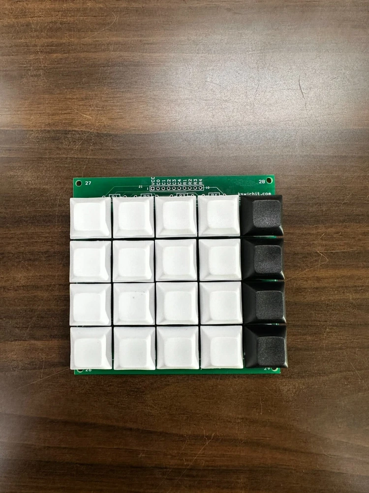 Compact 5x4 Mechanical Keyboard Kit for DIY Builds and Customization