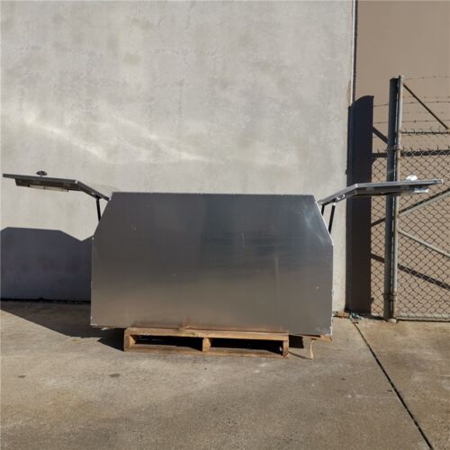 【LC79 CANOPY!】Alloy 1200 x 1770 x 1000 mm Flat Plate Gullwing Ute LC79 Canopy - Picture 2 of 15