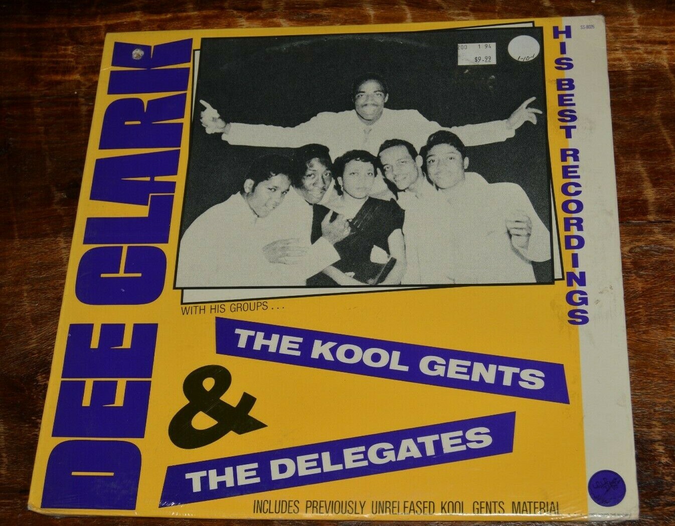 Clark Delegate Vintage 1984 SEALED MINTY Dee Clark The Cool Gents & The Delegates ...