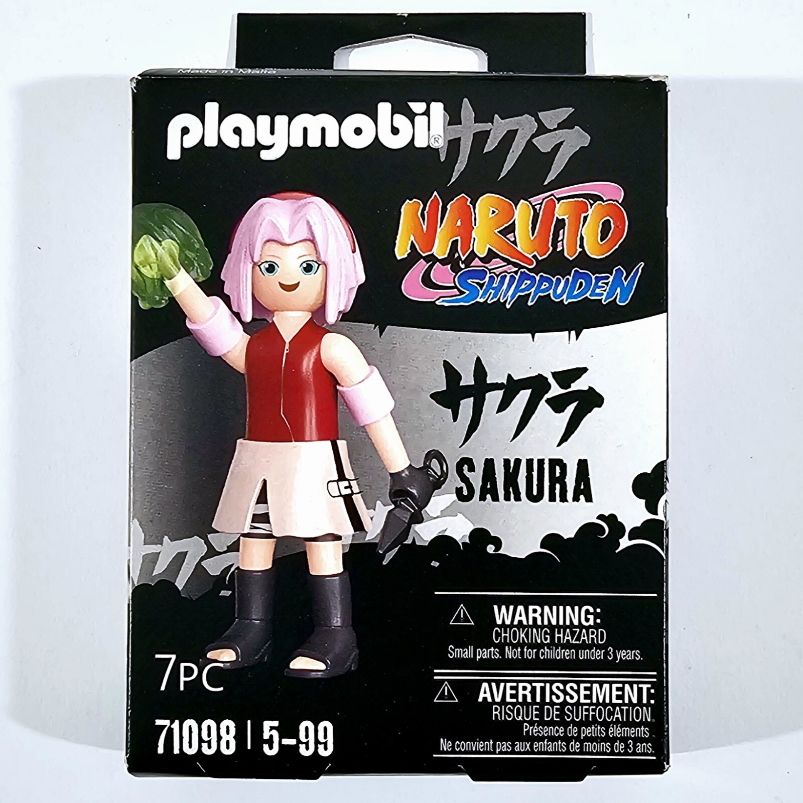 ©2007 Playmobil Naruto Shippuden 3" Figur 71098 Sakura Neu Ovp Manga