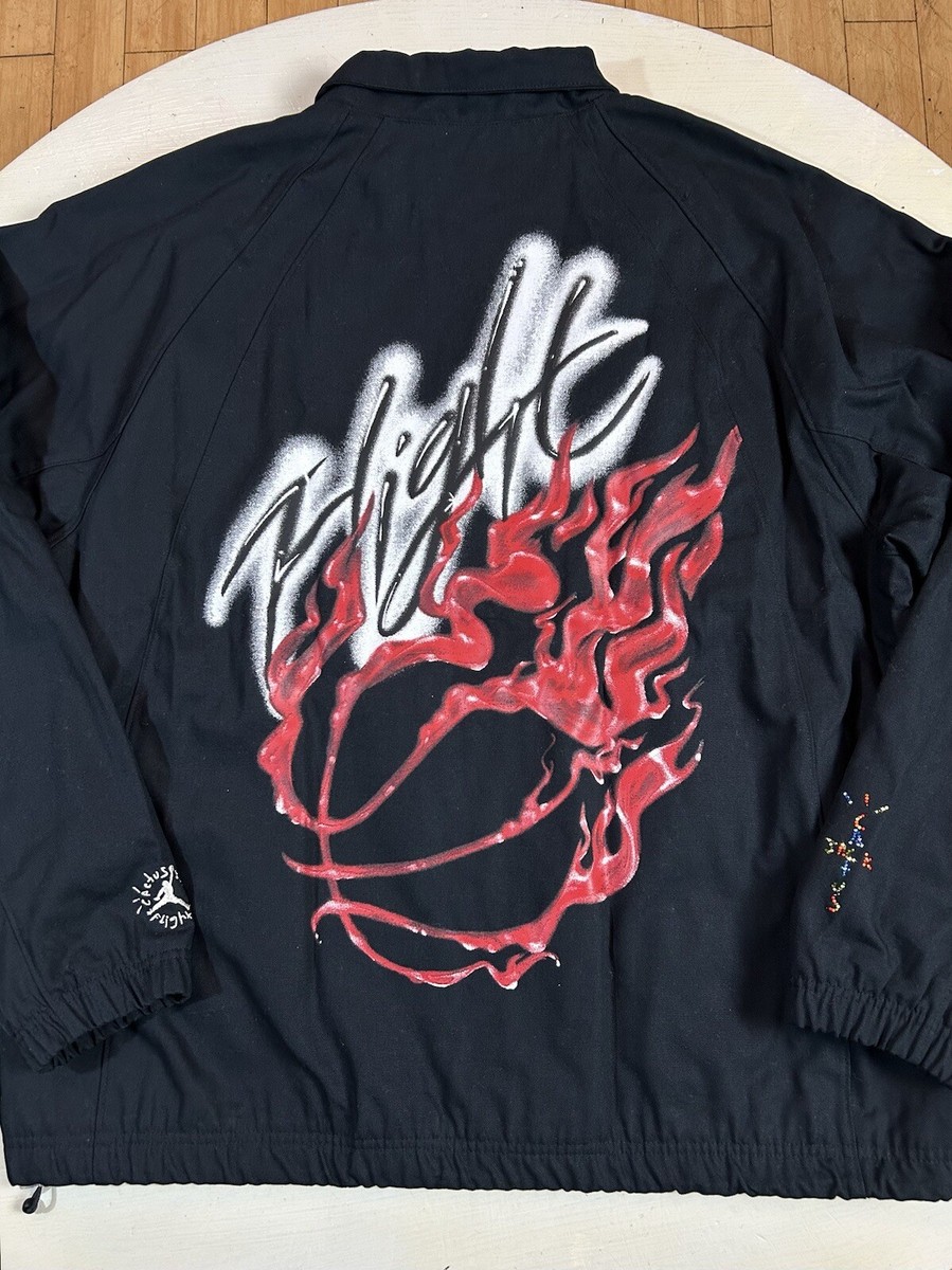 Air Jordan Travis scott ジャケット スタジャン XL NIKE公式】Jordan x Travis Scott Apparel Collection. Nike SNKRS