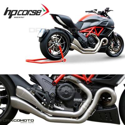 DUCATI DIAVEL 2013 2014 Exhaust HP CORSE HYDROFORM RC FACTORY
