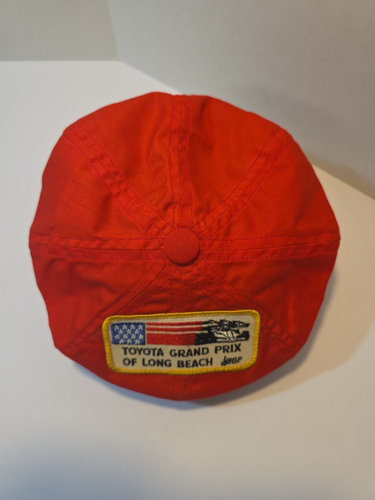 VINTAGE 90s Toyota Grand prix of long Beach Beret Style Hat Cap Cali Fame USA - Bild 3 von 13