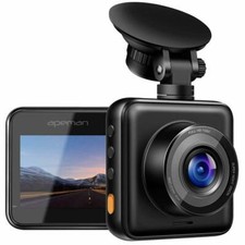 APEMAN C420 Full HD Mini Car Dash Camera - Black