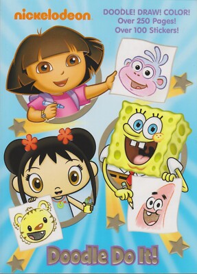 Nickelodeon Doodle Do It! (Dora the Explorer,  Kai-Lan, SpongeBob Squarepants) (