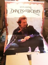 Dances With Wolves Kevin Costner Western Display Standee Full Size 7 Feet 3D