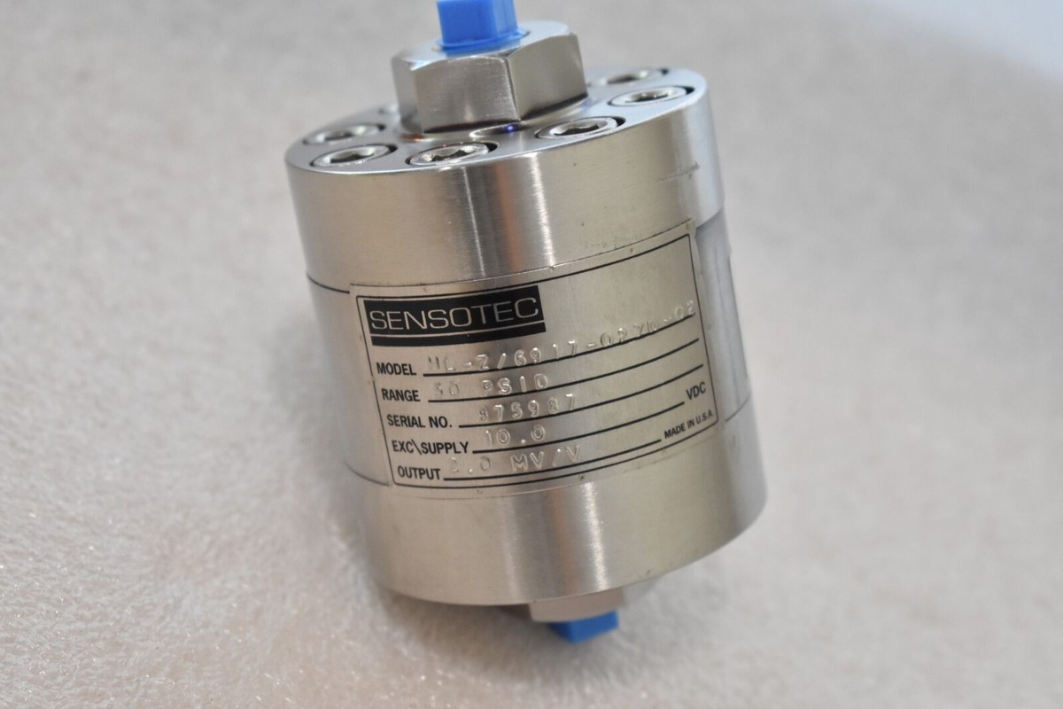 HONEYWELL SENSOTEC HL-Z/6917-02ZD-02 PRESSURE TRANSDUCER | eBay