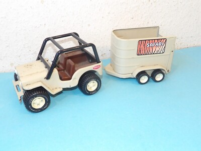 Tonka safari jeep with car