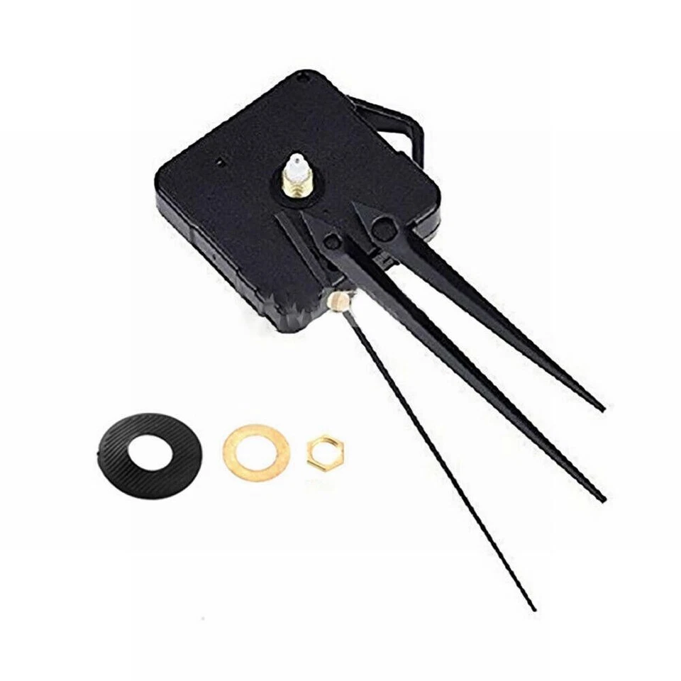 2set Silent DIY Quartz Movement Wall Clock Motor Mechanism Long Spindle Repair - Image 3 of 4