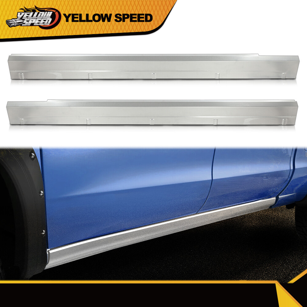 Rocker Panels Fit For 2014-2018 Chevrolet Silverado Extended Cab 4 Door ...