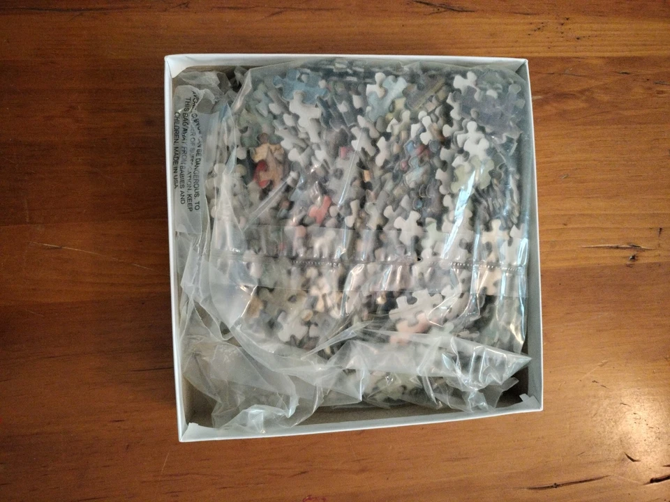 DISNEY "Retrato de Inocencia" 1000 piezas Puzzle Blancanieves Pájaros Escoba Sellado Nuevo Foto 4 de 4