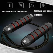 Jump Rope Gym Aerobic Speed Skipping Rope Fitness Extreme Endurance Training US