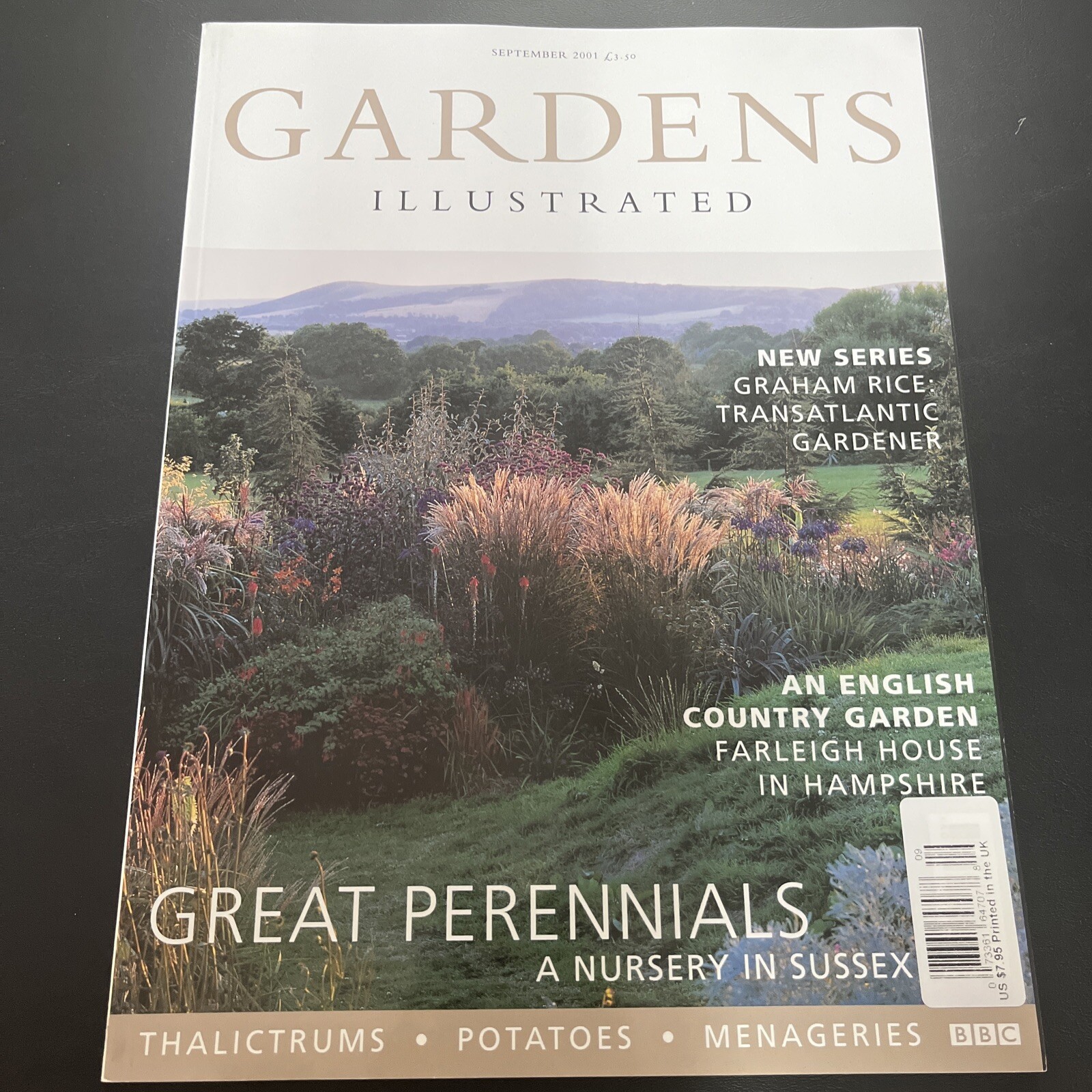 Gardens Illustrated Magazine Sep 2001 Issue 65 Gardening, Home & Garden