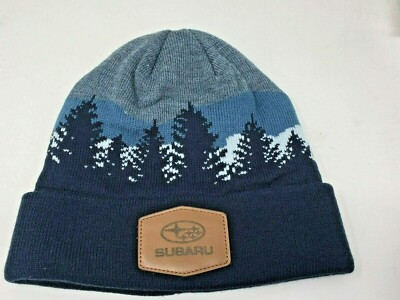 #ad #ad Subaru Logo Great Mountain Beanie Cap Hat Impreza Forester Outback Ascent Sti $24.99