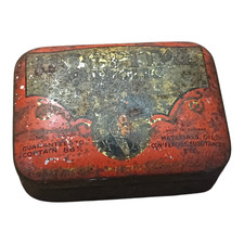 Old Vintage Antique Hospital Carbolic Soap Tin Box Made In England , Collectible